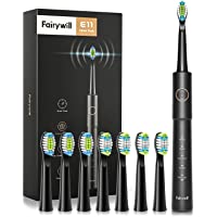 Los mejores  - Cepillos De Dientes Electricos-Cepillo De Dientes Sonico con 5 Modos Carga De 2 Horas Dura 30 Días Temporizador…